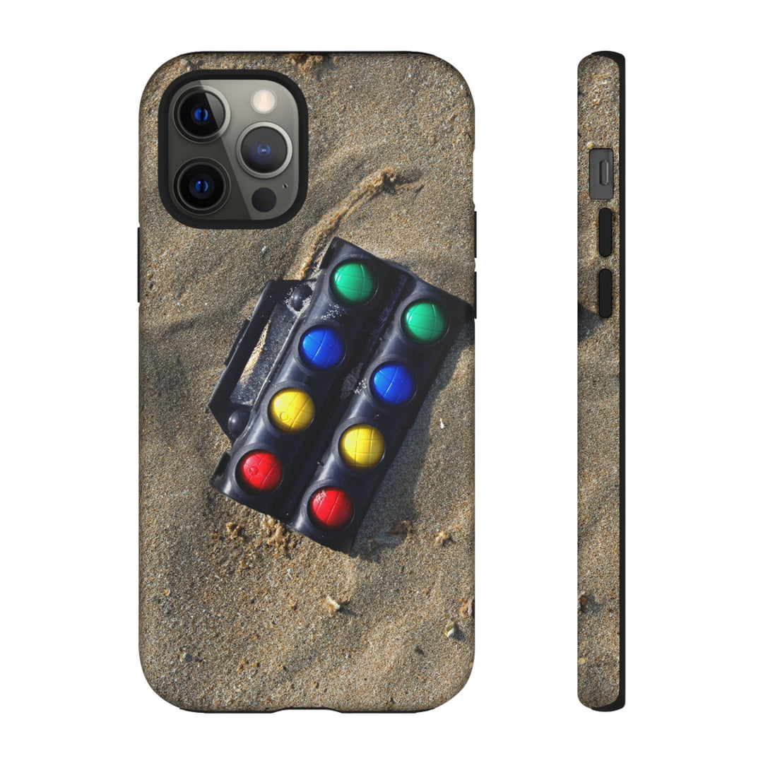 Impact Resistant, Boules Bocce Beach, Cute Phone Cases for Samsung S24, S23, S22, S21, IPhone 15 pro Iphone 14 pro Iphone 13 IPhone 12 Iphone 11 - Studio40ParkLane