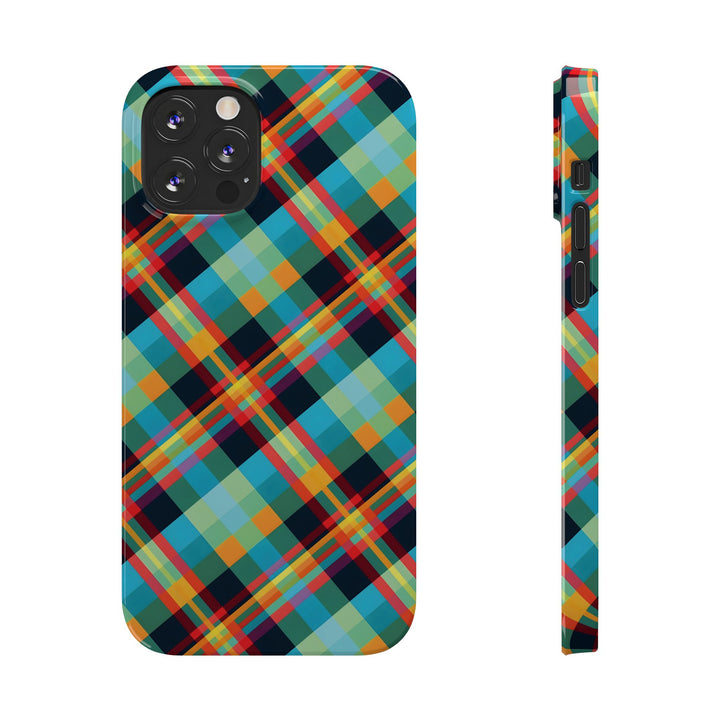 Slim Checkered Plaid Gift for Her Cute Phone Cases for Iphone 16 Pro Max | iPhone 15 Case | iPhone 15 Pro Max Case, Iphone 14, 13, 12, 11, 10, 8, 7 - Studio40ParkLane