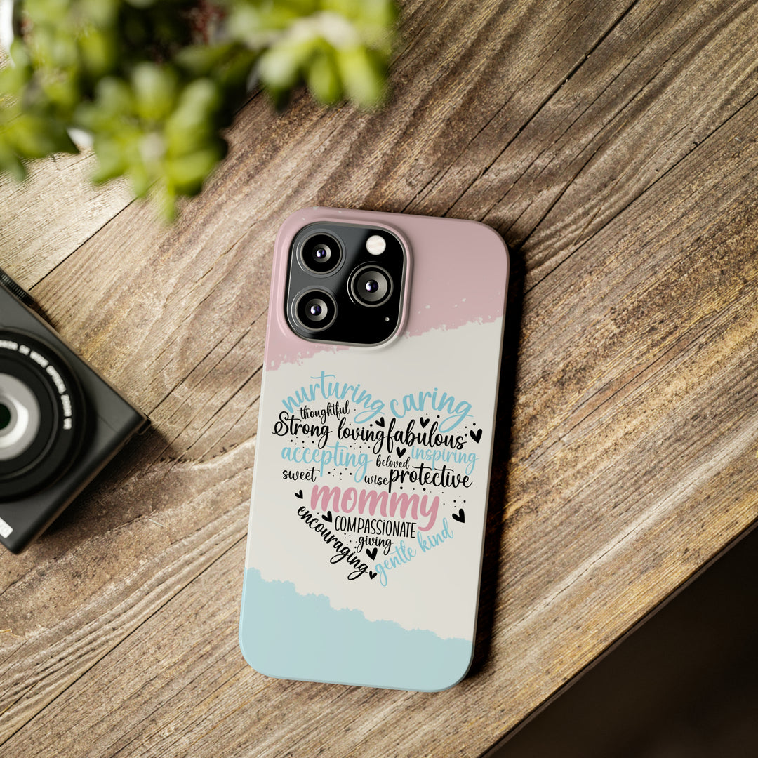 Slim Cute Phone Cases for Iphone - | iPhone 15 Case | iPhone 15 Pro Max Case, Iphone 14 Case, Iphone 14 Pro Max, Iphone 13, Mother&