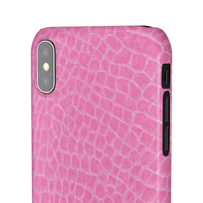 Snap Non Leather Pink Color Pattern Gift for Her Cute Phone Cases for Samsung Galaxy S24, S23, S22, S21, S20, Plus, Ultra, Iphone 16, 15, 14, Pro and Max - Studio40ParkLane