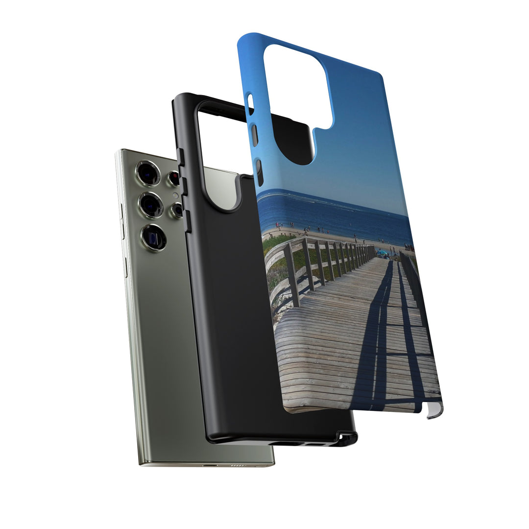 Cute Samsung Case | Cool Iphone Case | Summer Beach Walk, Samsung S24, S23, S22, S21, IPhone 15 Case | Iphone 14 Case, Iphone 13 Case - Studio40ParkLane