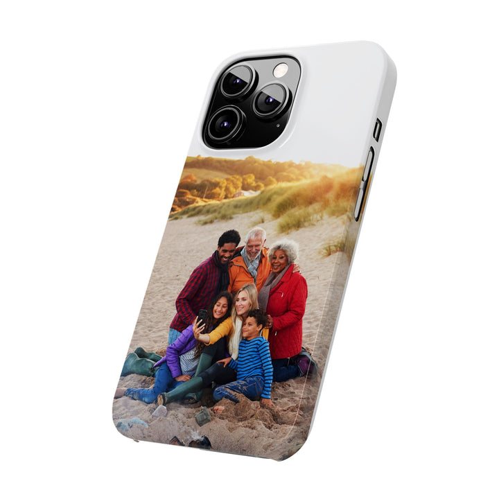 Slim Custom Personalized Family Photo Phone Cases for Iphone 16 | iPhone 15 Case | iPhone 15 Pro Max Case, Iphone 14, Iphone 14 Pro Max, Iphone 13, Slim - Studio40ParkLane