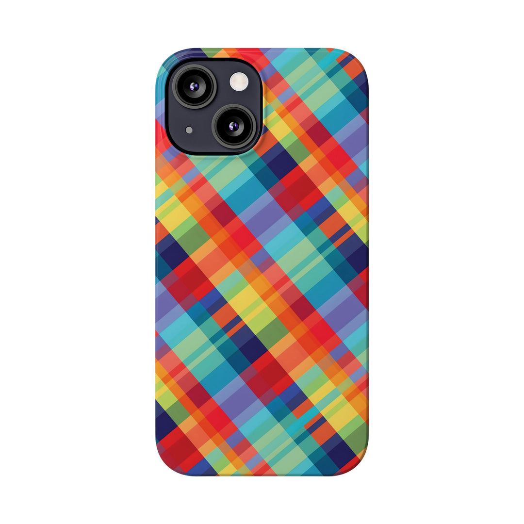 Slim Checkered Plaid Gift for Her Cute Phone Cases for Iphone 16 Pro Max | iPhone 15 Case | iPhone 15 Pro Max Case, Iphone 14, 13, 12, 11, 10, 8, 7 - Studio40ParkLane