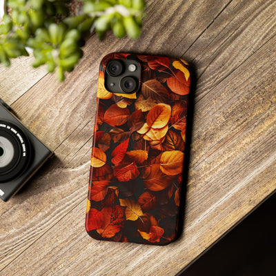 Slim Fall Autumn Leaves Gift for Her Cute Phone Cases for Iphone 16 | iPhone 15 Case | iPhone 15 Pro Max Case, Iphone 14, Iphone 14 Pro Max, Iphone 13, Slim