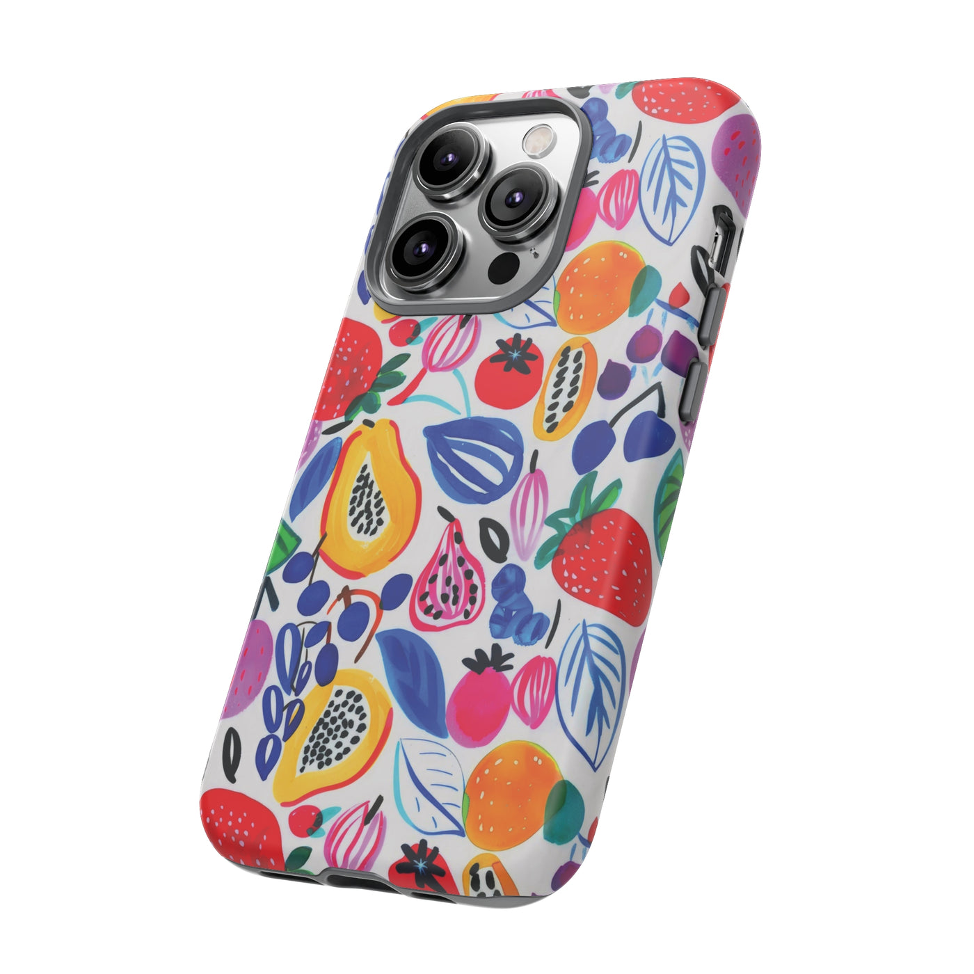 Cute IPhone Case | Summer Fruits Cocktail, iPhone 15 Case | iPhone 15 Pro Case, Iphone 14 Case, Iphone 14 Pro Max Case, Protective Iphone Case