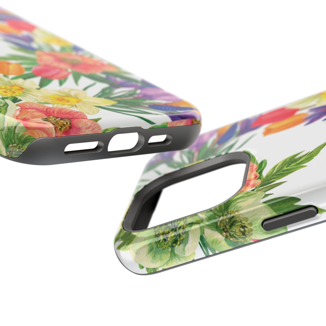 Spring Flowers Magsafe Cute Phone Case for Iphone Gift for Her, iPhone 16 Case iPhone 15 Pro Max Case, Iphone 14, Iphone 14 Pro Max, 13, 12 - Studio40ParkLane