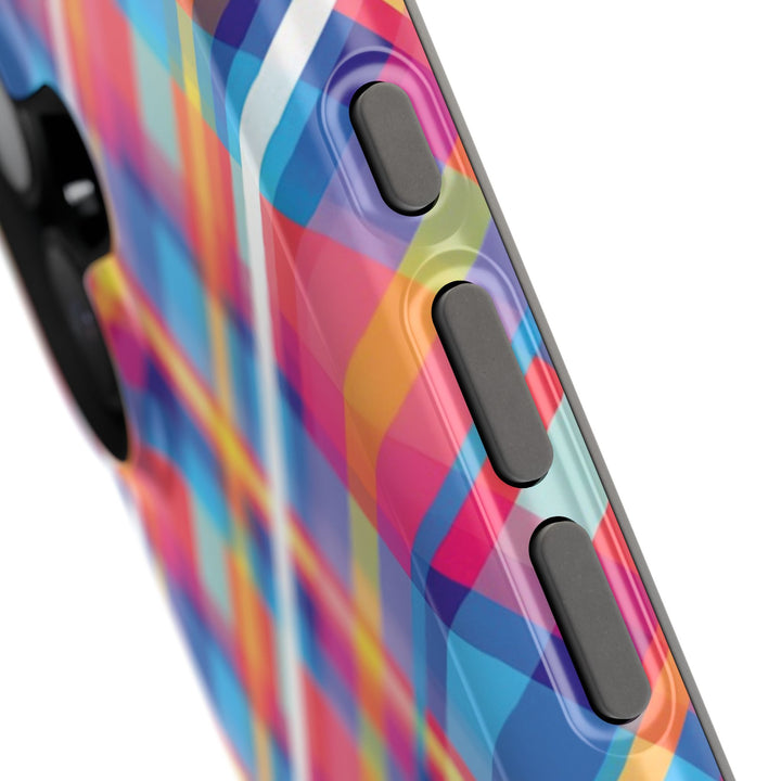 Checkered Plaid Magsafe Gift for Her Cute Phone Case for Iphone, | iPhone 16 | iPhone 15 Pro Max, Iphone 14 Pro Max, 13 12 11 10 9 8 7 - Studio40ParkLane