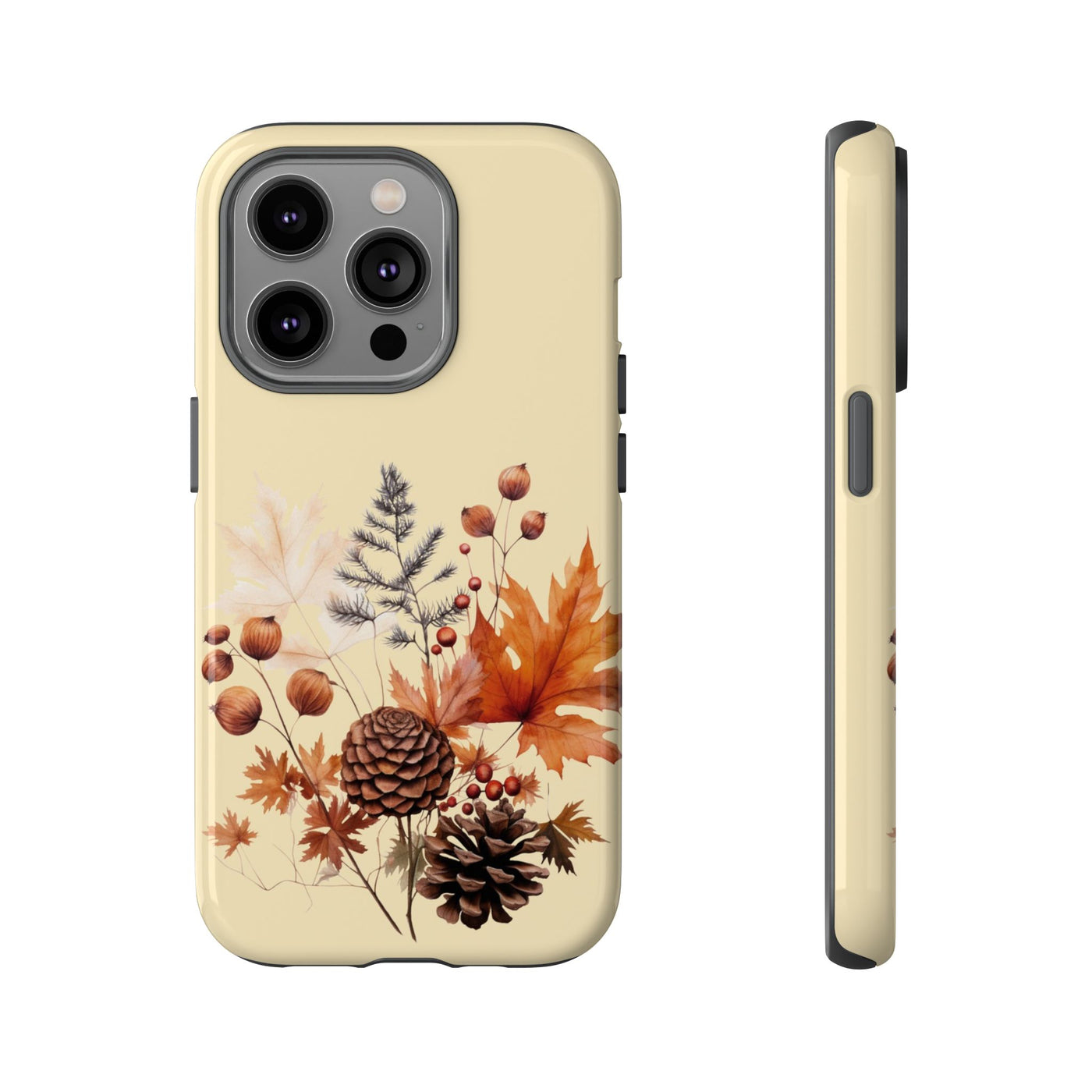 Fall Leaves Foliage Cute Phone Case for, Samsung Galaxy S24, S23, S22, S21, IPhone 16 Case | Iphone 15, Iphone 14, IPhone 13 Case Mom Dad Gift