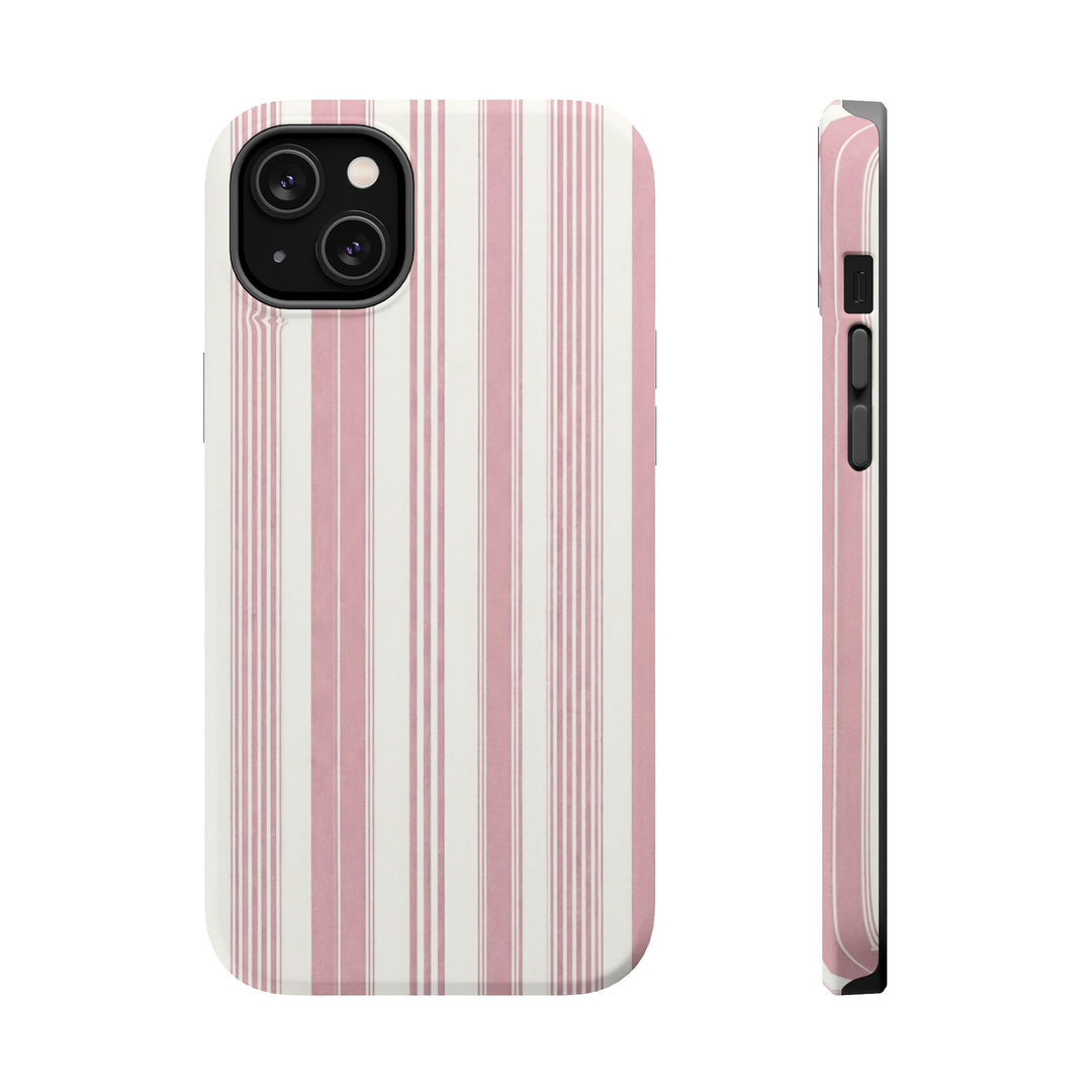 MagSafe Cute Phone Case, Coastal Striped Phone Case for iPhone 17 16 15 14 13 12 Pro Max, Samsung S26 S25 S24 Ultra case - Studio40ParkLane