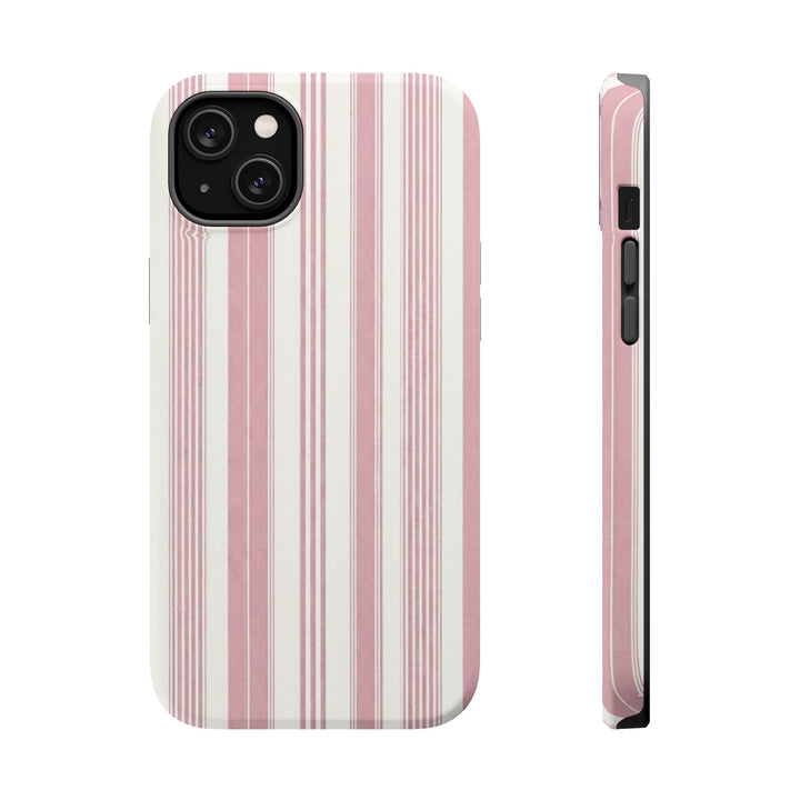 MagSafe Cute Phone Case, Coastal Striped Phone Case for iPhone 17 16 15 14 13 12 Pro Max, Samsung S26 S25 S24 Ultra case - Studio40ParkLane