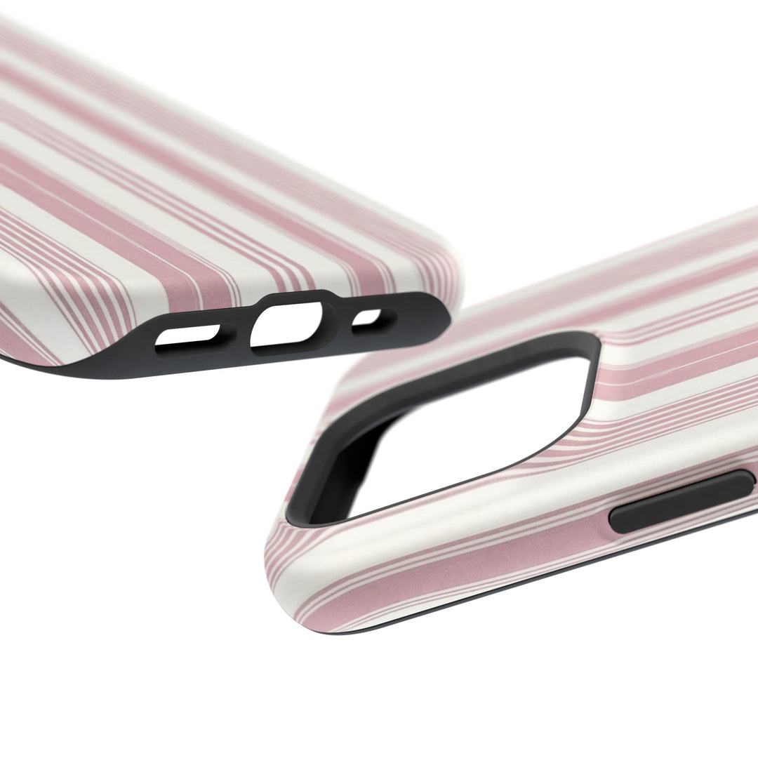 MagSafe Cute Phone Case, Coastal Striped Phone Case for iPhone 17 16 15 14 13 12 Pro Max, Samsung S26 S25 S24 Ultra case - Studio40ParkLane