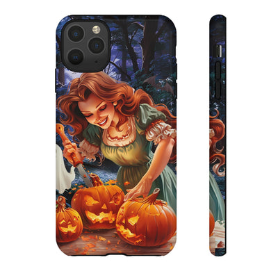 Autumn Fall Pumpkin Fairy Gift for Her Cute Phone Case for, Samsung Galaxy S24, S23, S22, S21, IPhone 16 Case | Iphone 15, Iphone 14, IPhone 13 Case