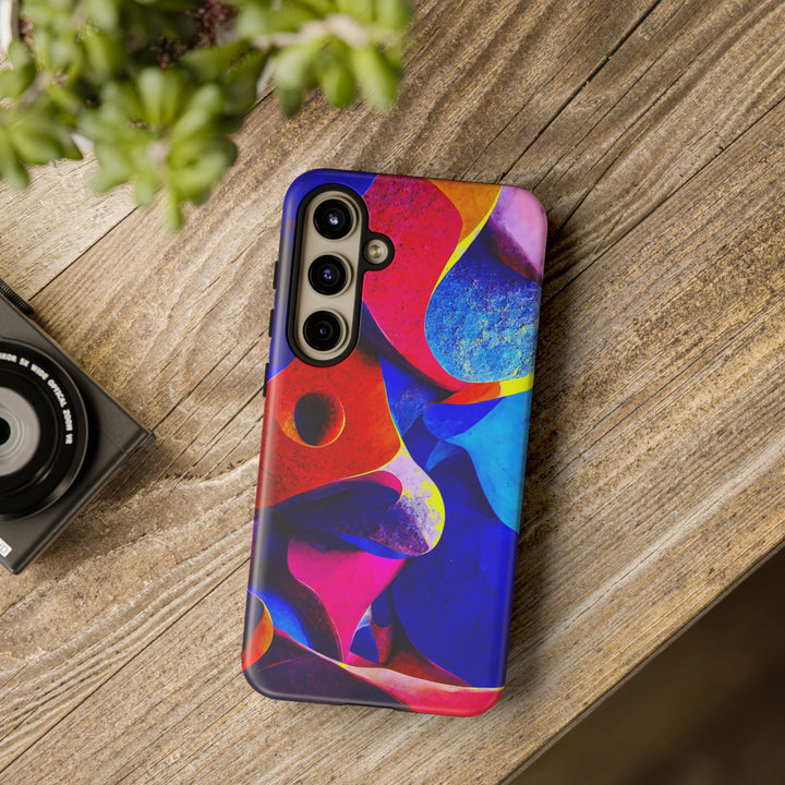 Impact Resistant, Abstract Shapes, Cute Phone Cases for Samsung S24, S23, S22, S21, IPhone 15 pro Iphone 14 pro Iphone 13 IPhone 12 Iphone 11 - Studio40ParkLane