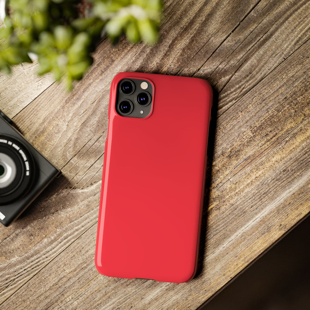 Slim Red Rouge Gift for Her Aesthetic Cute Phone Case for Iphone 16 - | iPhone 15 Pro Max Case | iPhone 14 Case 13 12 11 10 9 8 7 - Studio40ParkLane