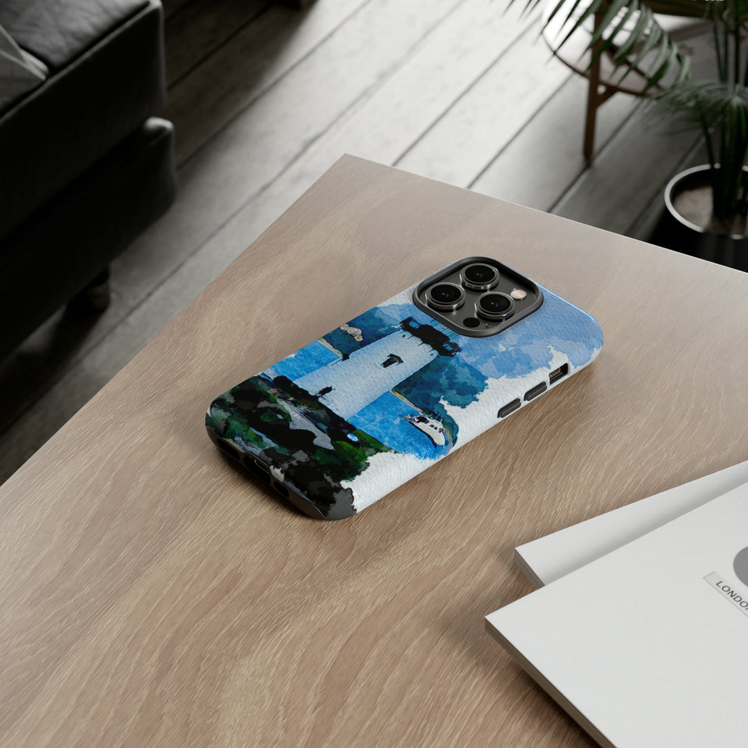 Cool Phone Case | Summer Lighthouse, For iPhone 15 Case | iPhone 15 Pro Case, Iphone 14 Case, Iphone 14 Pro Max Case, Protective Iphone Case - Studio40ParkLane