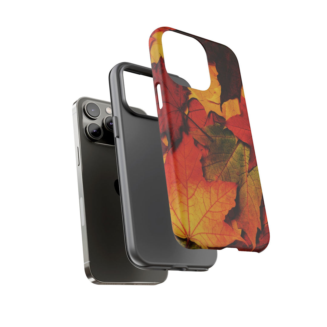 Autumn Fall Leaves Gift Cute Phone Case for, Samsung Galaxy S24, S23, S22, S21, IPhone 16 Case | Iphone 15, Iphone 14, IPhone 13 Case Mom Dad Gift - Studio40ParkLane