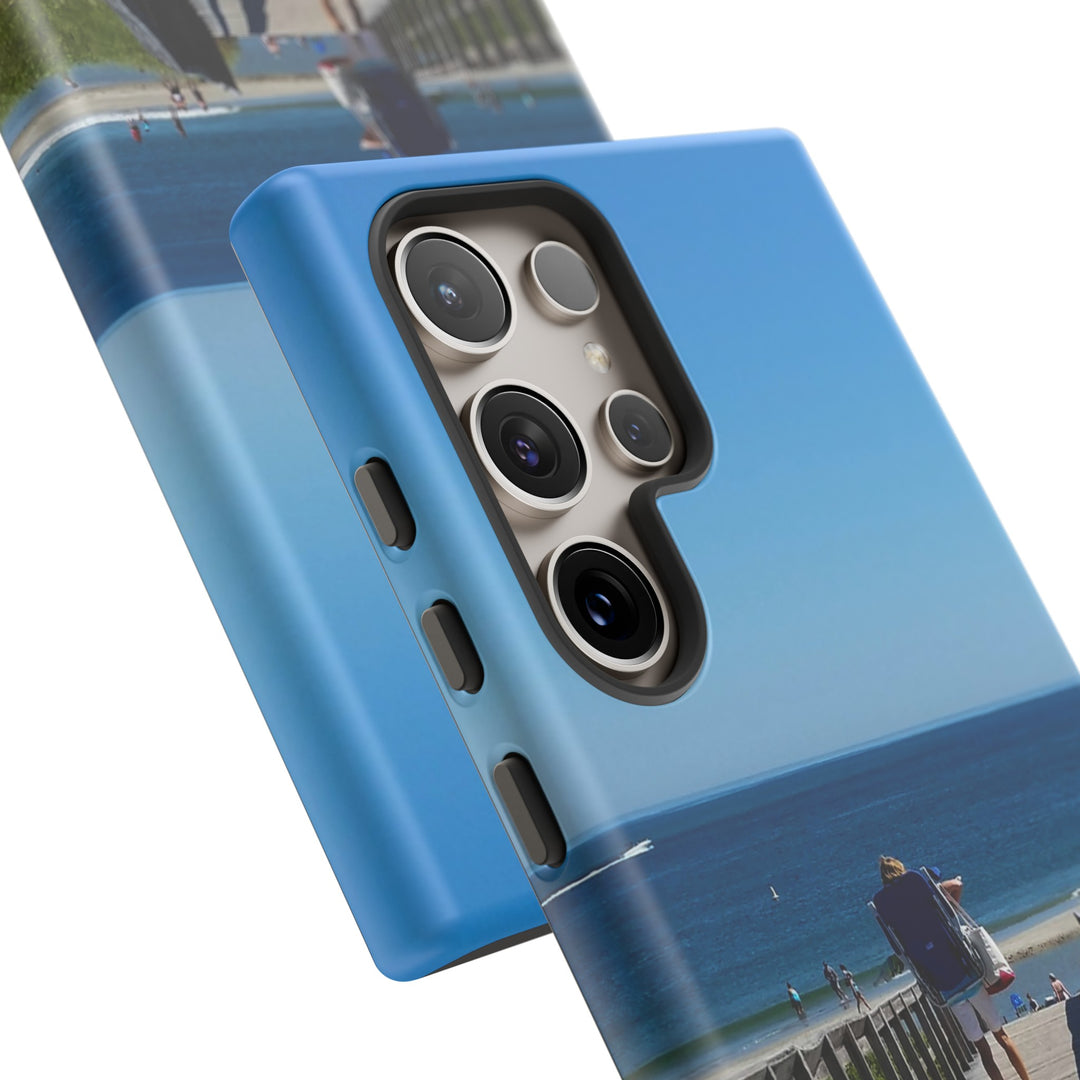 Cute Samsung Case | Cool Iphone Case | Summer Beach Walk, Samsung S24, S23, S22, S21, IPhone 15 Case | Iphone 14 Case, Iphone 13 Case - Studio40ParkLane