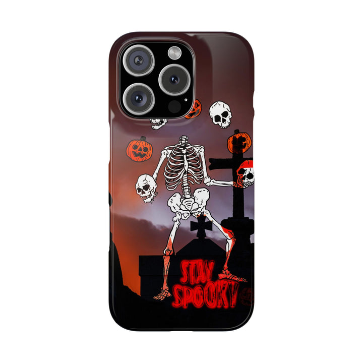Slim Halloween Spooky Slim Cute Phone Cases for Iphone | iPhone 15 Case | iPhone 15 Pro Max Case, Iphone 14, Iphone 14 Pro Max, Iphone 13 - Studio40ParkLane