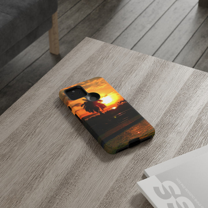 Cute Samsung Case | Cool Iphone Case | Summer Jamaica Pool Sunset, Samsung S24, S23, S22, S21, IPhone 15 Case | Iphone 14 Case, Iphone 13 Case - Studio40ParkLane