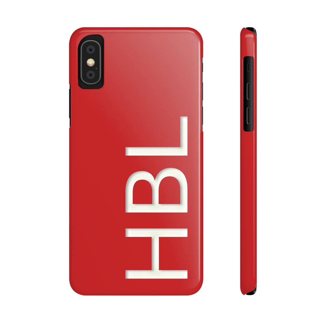 Slim Custom Personalized Red Gift for Her Cute Phone Cases for Iphone 16 Pro Max | iPhone 15 Case | iPhone 15 Pro Max Case, Iphone 14, 13, 12, 11, 10, 8, 7 - Studio40ParkLane
