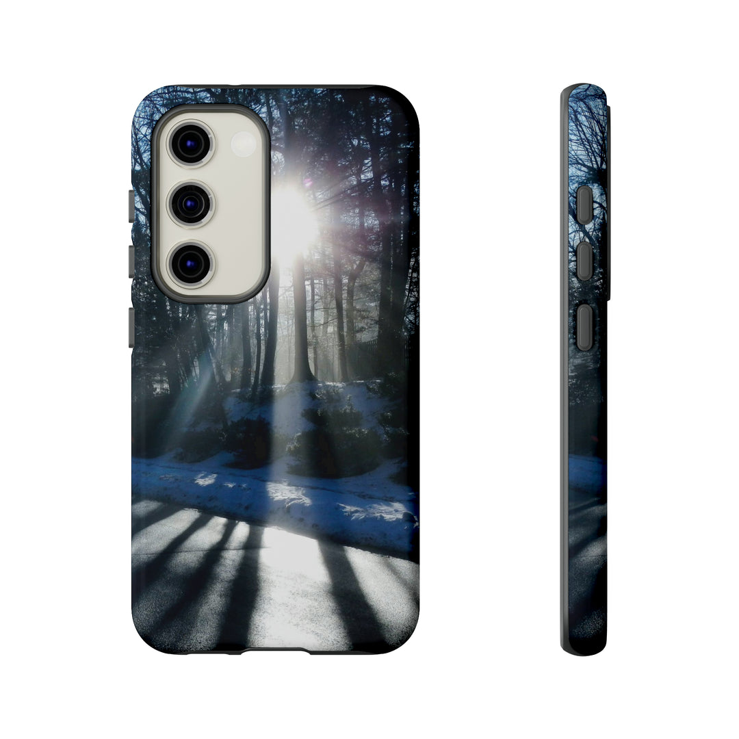 Cute Samsung Phone Case | Aesthetic Samsung Phone Case | Galaxy S23, S22, S21, S20 | Winter Sunshine, Protective Phone Case - Studio40ParkLane