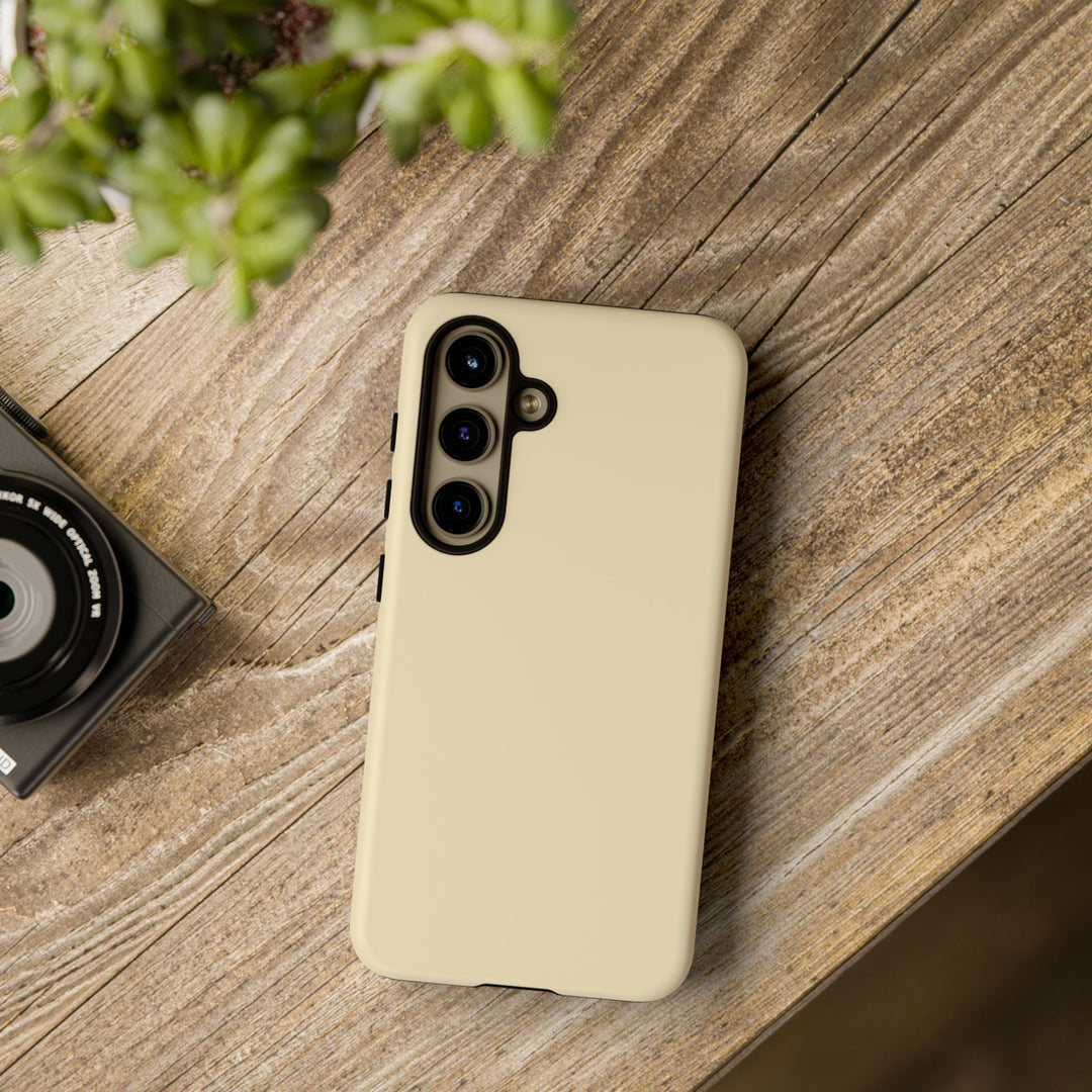 Premium Tough Pale Yellow Gift for Her Cute Phone Cases for Samsung S25 S24, S23, S22, S21, Iphone, 16, 15, 14, 13 Pro Max Ultra - Studio40ParkLane