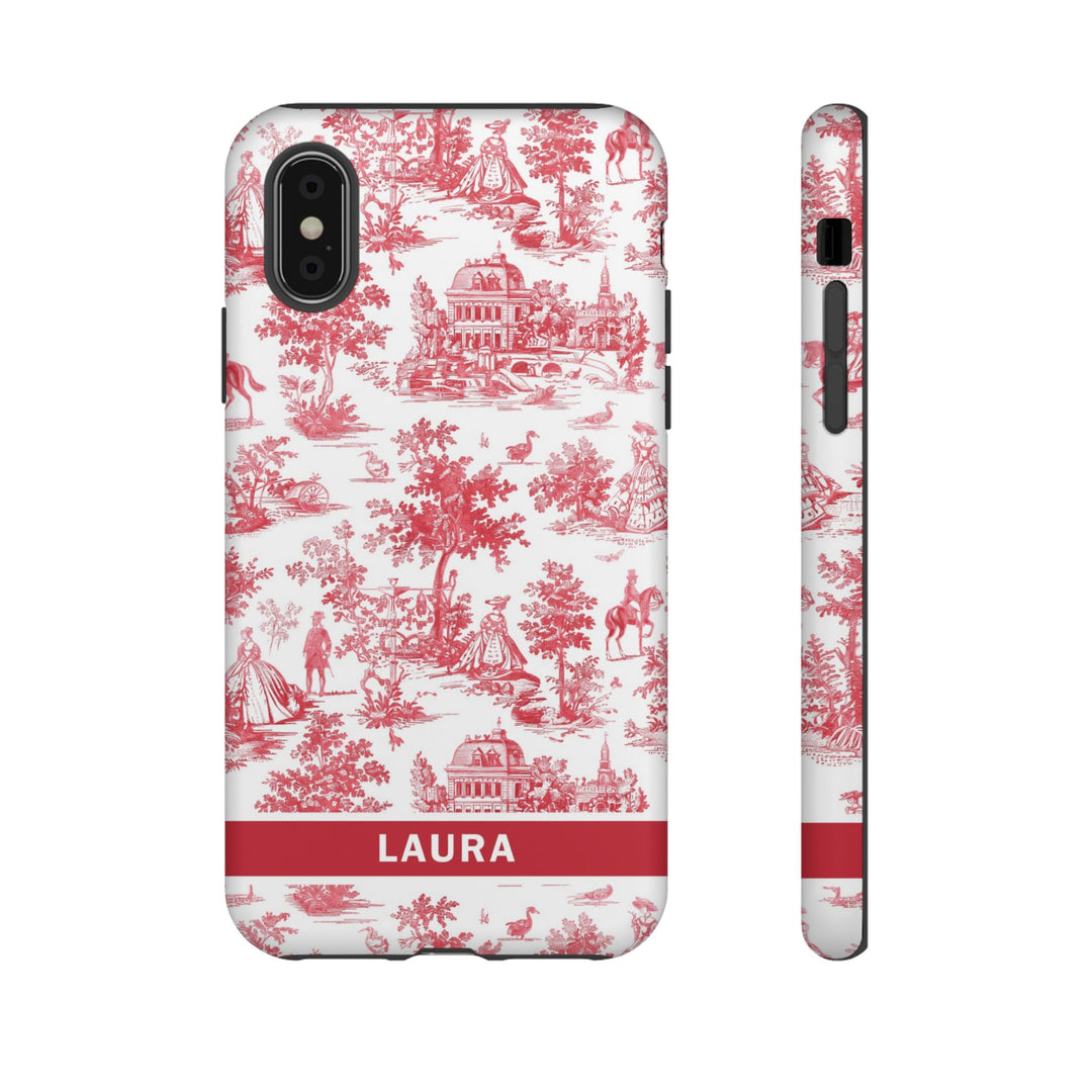Premium Tough Personalized Initial Custom Gift Cute Phone Cases for Samsung Galaxy S24, S23, S22, S21 Plus, Ultra, Iphone 16, 15, 14 Pro Max - Studio40ParkLane