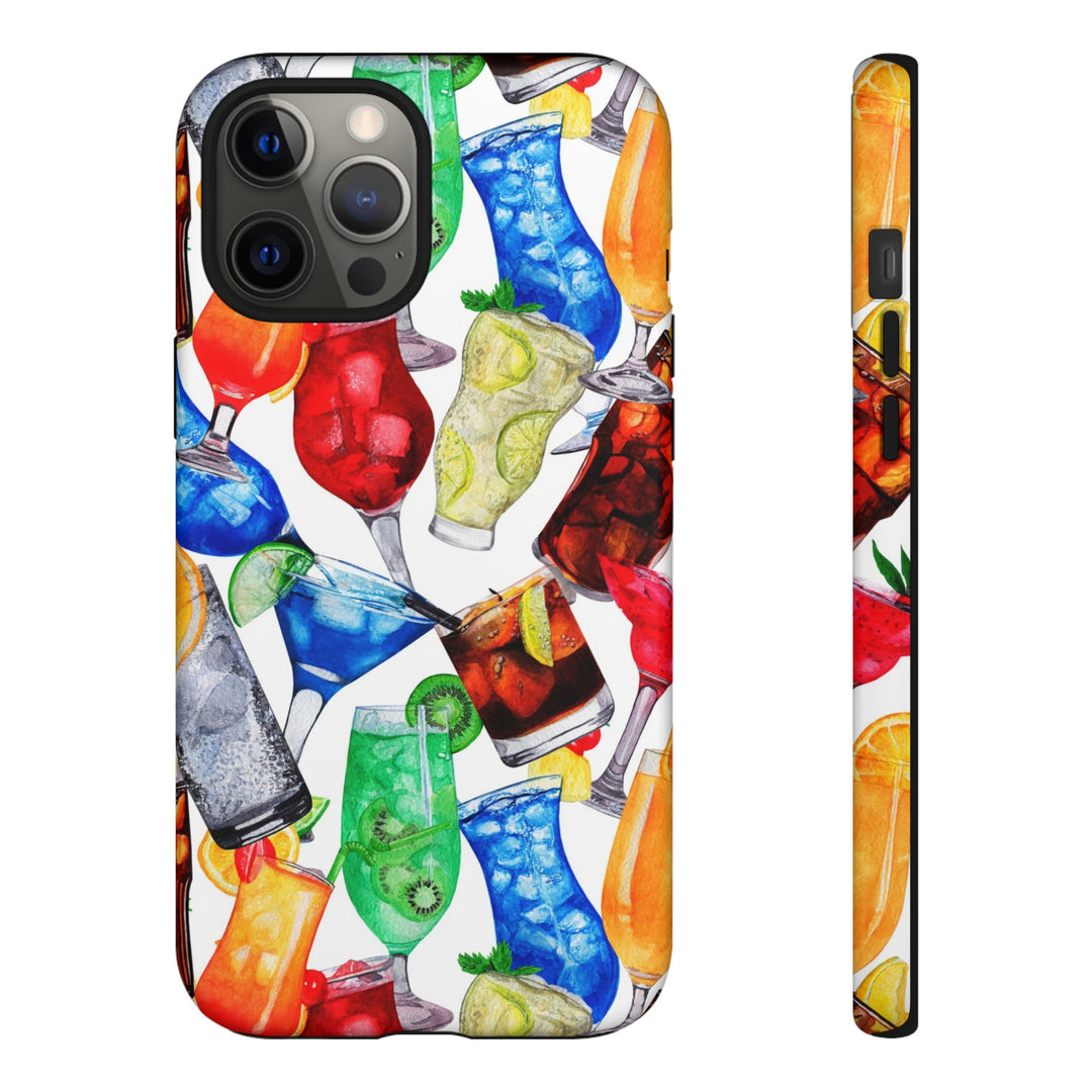 Cute Samsung Case | Cool Iphone Case | Summer Fruit Cocktail, Samsung S24, S23, S22, S21, IPhone 15 Case | Iphone 14 Case, Iphone 13 Case - Studio40ParkLane