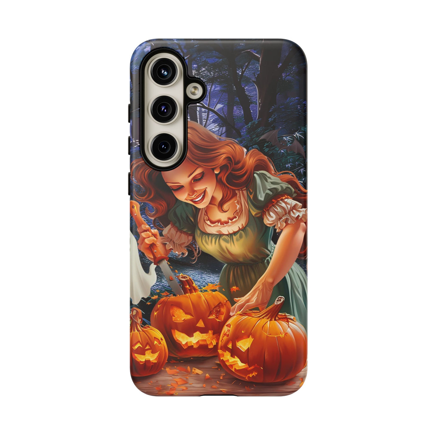 Autumn Fall Pumpkin Fairy Gift for Her Cute Phone Case for, Samsung Galaxy S24, S23, S22, S21, IPhone 16 Case | Iphone 15, Iphone 14, IPhone 13 Case