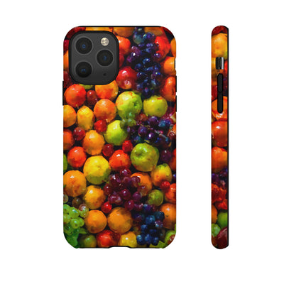 Impact Resistant, Fall Fruit, Cute Phone Cases for Samsung S24, S23, S22, S21, IPhone 15 pro Iphone 14 pro Iphone 13 IPhone 12 Iphone 11