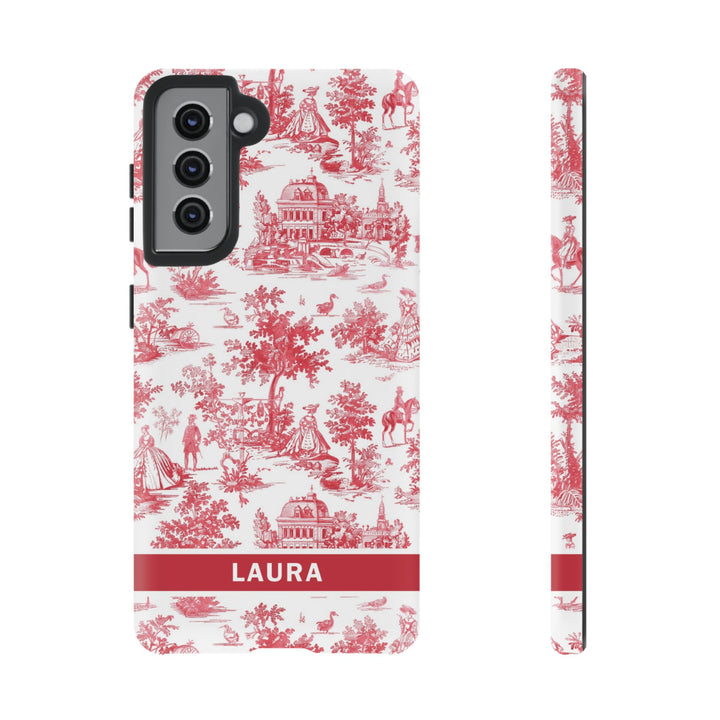 Premium Tough Personalized Initial Custom Gift Cute Phone Cases for Samsung Galaxy S24, S23, S22, S21 Plus, Ultra, Iphone 16, 15, 14 Pro Max - Studio40ParkLane