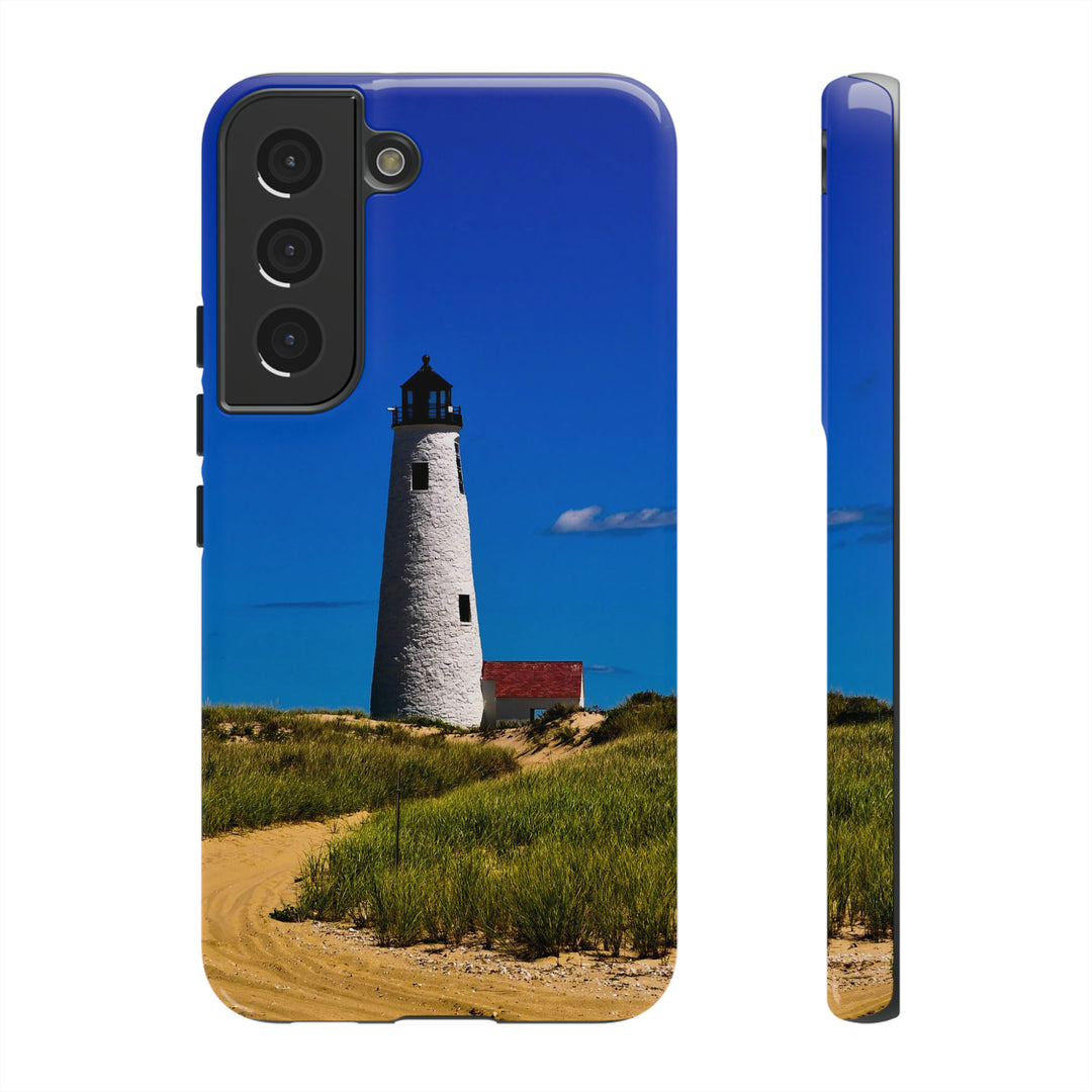 Cute Samsung Phone Case | Aesthetic Samsung Phone Case | Lighthouse Beach | Galaxy S23, S22, S21, S20 | Luxury Double Layer | Cool - Studio40ParkLane