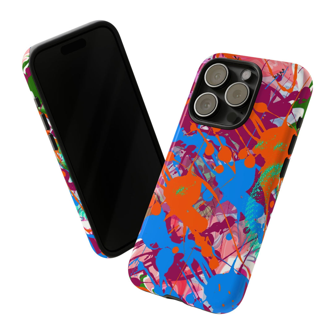 Cute IPhone Case | iPhone 15 Case | iPhone 15 Pro Max Case, Iphone 14 Case, Iphone 14 Pro Max Case IPhone Case for Art Lovers Fall Paint Splash - Studio40ParkLane