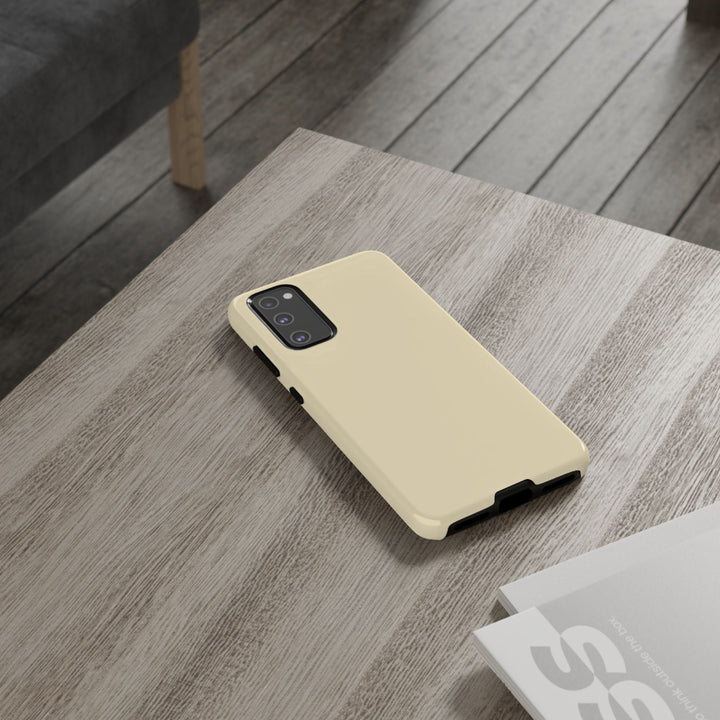 Premium Tough Pale Yellow Gift for Her Cute Phone Cases for Samsung S25 S24, S23, S22, S21, Iphone, 16, 15, 14, 13 Pro Max Ultra - Studio40ParkLane