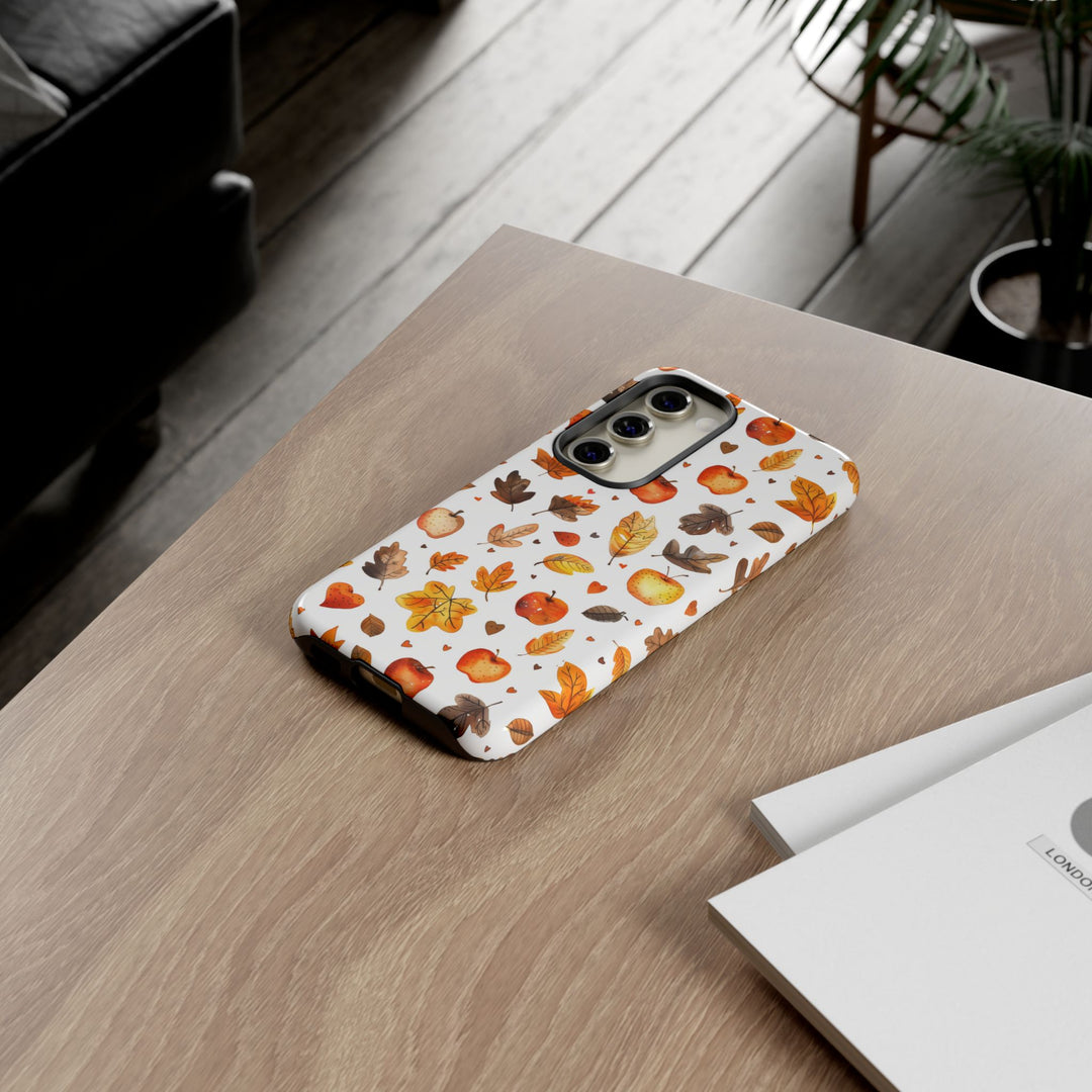 Autumn Fall Leaves Gift for Her Cute Phone Case for, Samsung Galaxy S24, S23, S22, S21, IPhone 16 Case | Iphone 15, Iphone 14, IPhone 13 Case - Studio40ParkLane