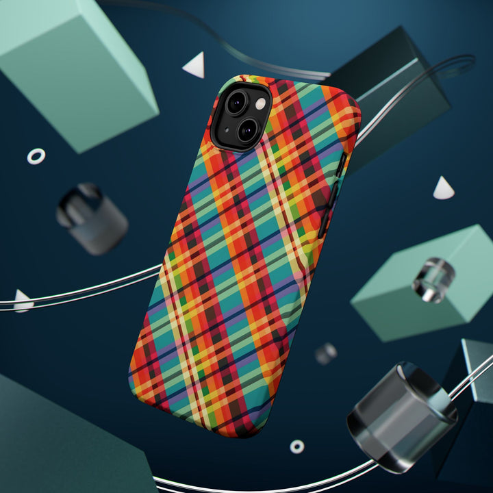 Checkered Plaid Magsafe Gift for Her Cute Phone Case for Iphone, | iPhone 16 | iPhone 15 Pro Max, Iphone 14 Pro Max, 13 12 11 10 9 8 7 - Studio40ParkLane