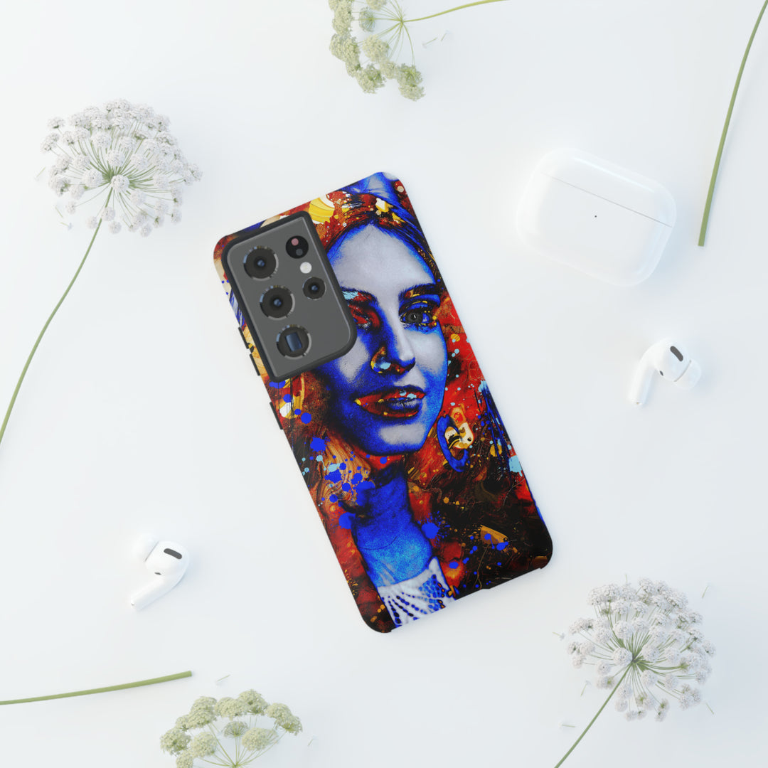 Cute Samsung Phone Case | Aesthetic Samsung Phone Case | Galaxy S23, S22, S21, S20 | Marble Splash Face, Protective Phone Case - Studio40ParkLane