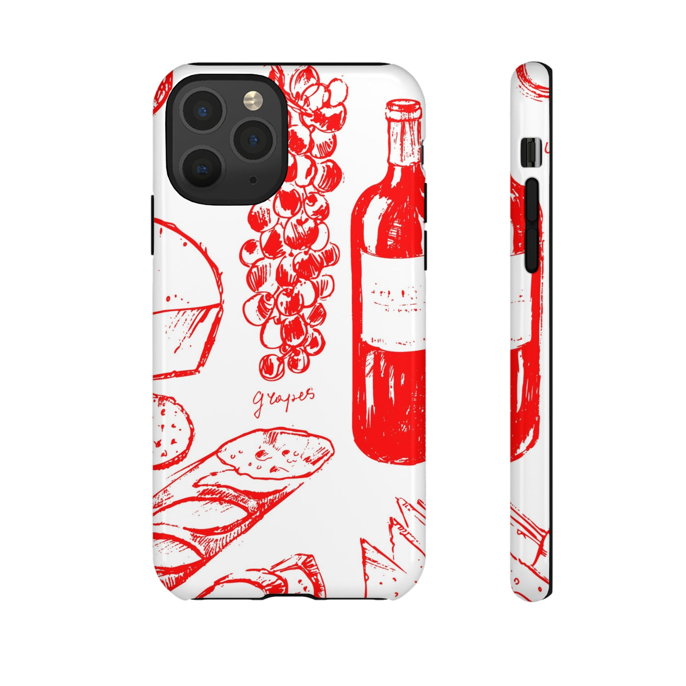 Impact Resistant, Italian French, Cute Phone Cases for Samsung S24, S23, S22, S21, IPhone 15 pro Iphone 14 pro Iphone 13 IPhone 12 Iphone 11