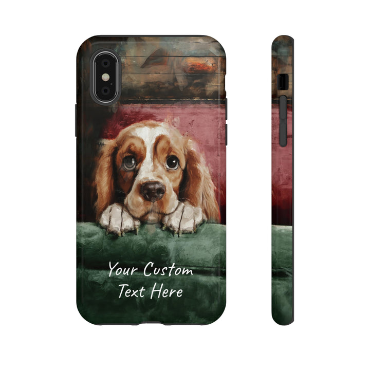 Personalize this Cute IPhone Case | Cocker Spaniel iPhone Case, iPhone 15 Case | iPhone 15 Case, Iphone 14 Case, Iphone 14 Pro Max Case - Studio40ParkLane