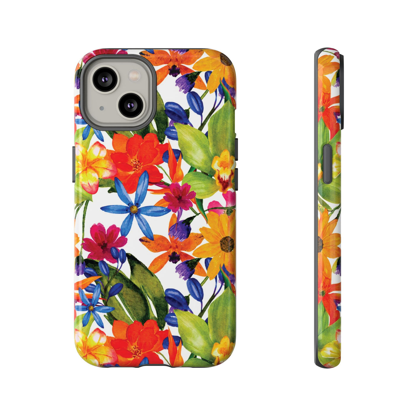 Premium Tough Spring Flowers Cute Phone Cases for Samsung S24, S23, S22, S21, S20, Plus and Ultra, Iphone 16 Pro Max,15, 14, 13, 12, 11, 10 - Studio40ParkLane