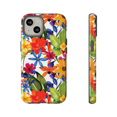 Premium Tough Spring Flowers Cute Phone Cases for Samsung S24, S23, S22, S21, S20, Plus and Ultra, Iphone 16 Pro Max,15, 14, 13, 12, 11, 10 - Studio40ParkLane
