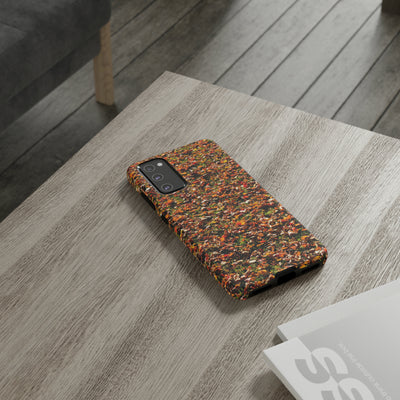 Cool Samsung Phone Case | Aesthetic Samsung Phone Case | Fall Leaves | Galaxy S23, S22, S21, S20 | Luxury Double Layer | Cute