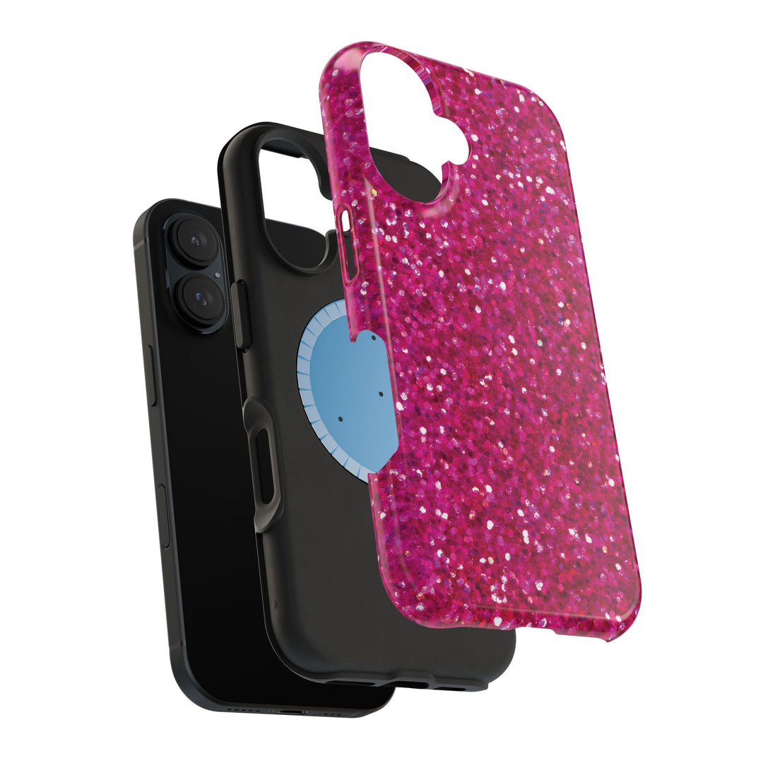 Non Glitter Pink Color Composition Magsafe Cute Phone Case for Iphone Gift for Her, | iPhone 15 Case | iPhone 15 Pro Max Case, Iphone 14, Iphone 14 Pro Max, Iphone 13, Iphone 16 - Studio40ParkLane