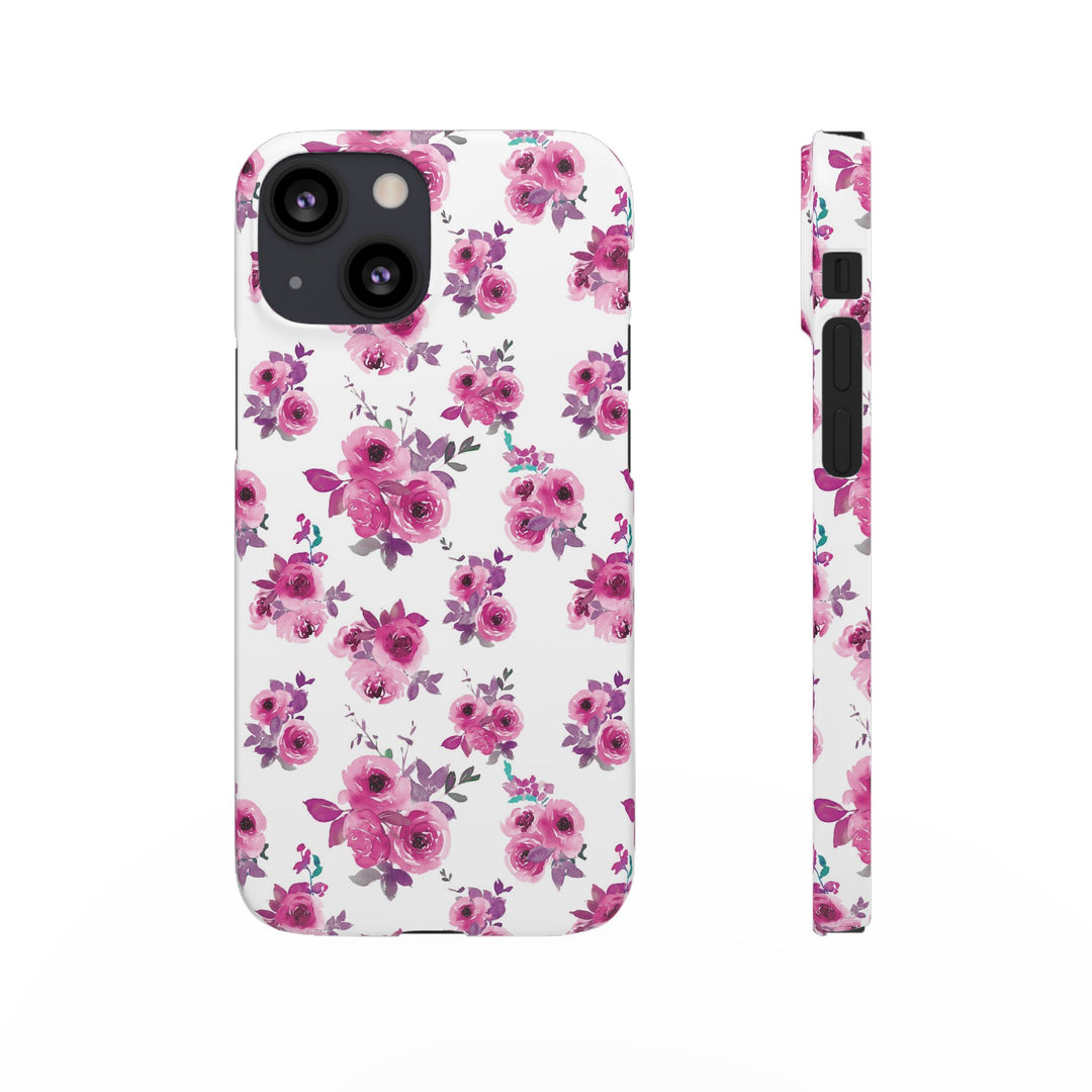 Sleek Snap Flowers Gift for Her Cute Phone Case for iPhone 16 15 14 13 12 11 X Xs Max Xr Pro Plus Samsung Galaxy S24 S23 S22 S21 S20 Ultra