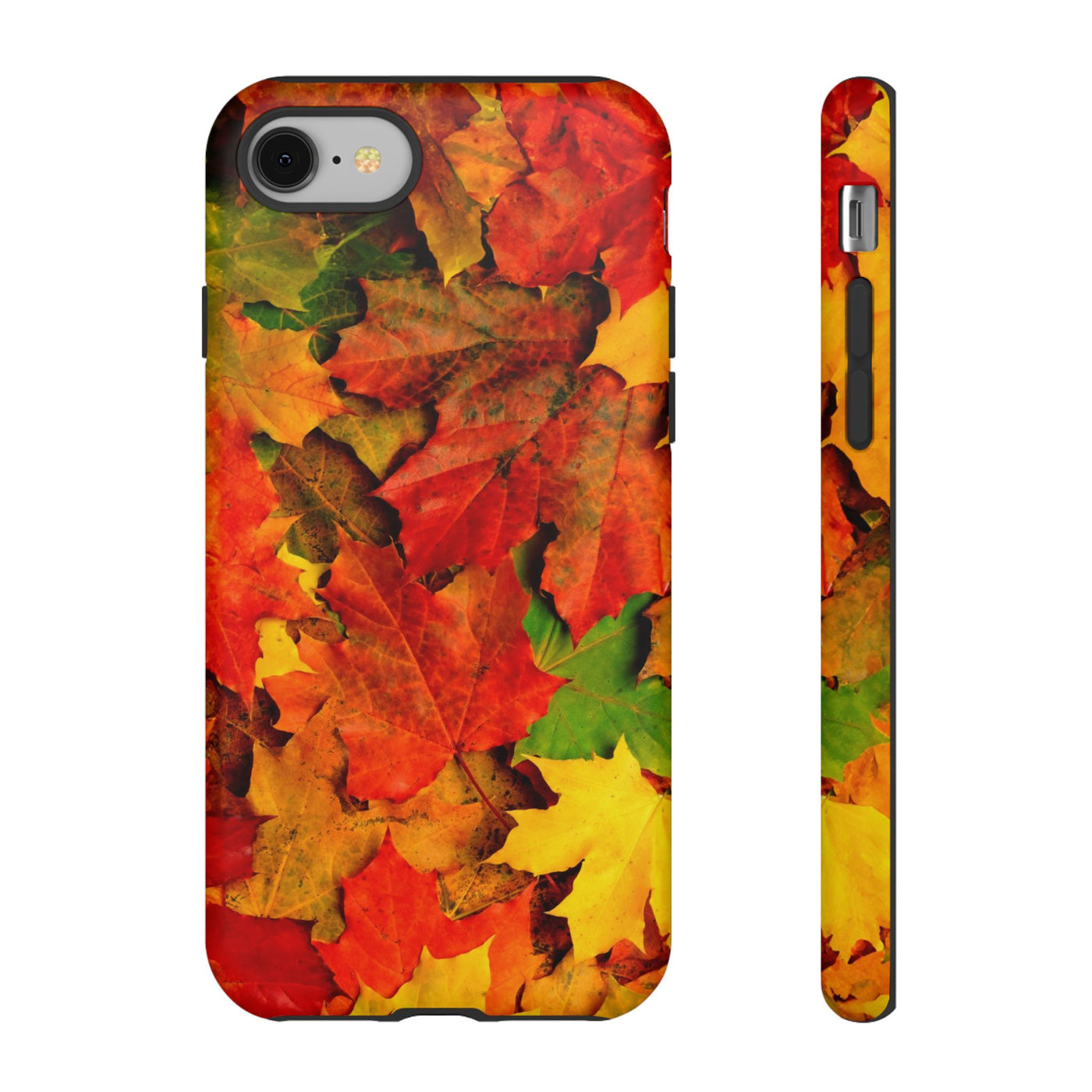 Fall Leaves Impact Resistant, Cute Phone Cases for Samsung S24, S23, S22, S21, IPhone 15 pro Iphone 14 pro Iphone 13 IPhone 12 Iphone 11