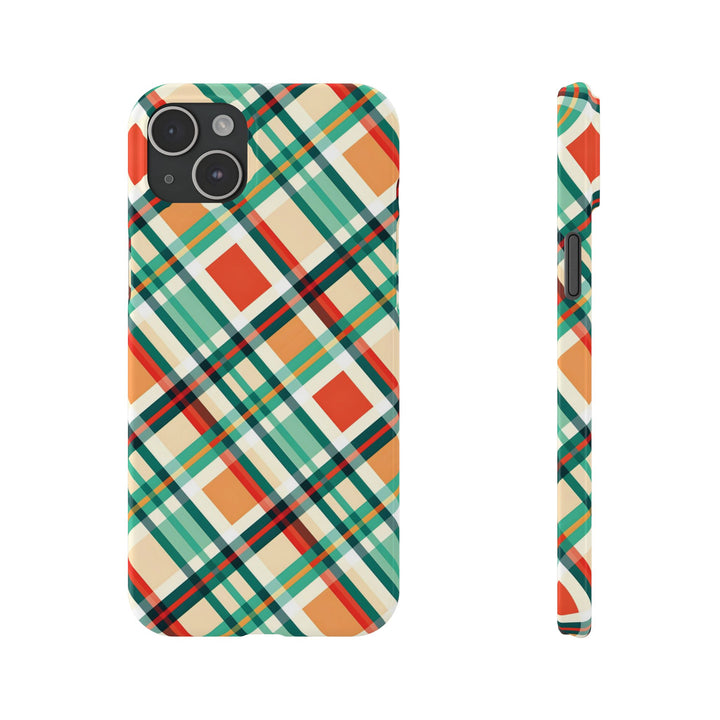 Slim Checkered Plaid Gift for Her Cute Phone Cases for Iphone 16 Pro Max | iPhone 15 Case | iPhone 15 Pro Max Case, Iphone 14, 13, 12, 11, 10, 8, 7 - Studio40ParkLane
