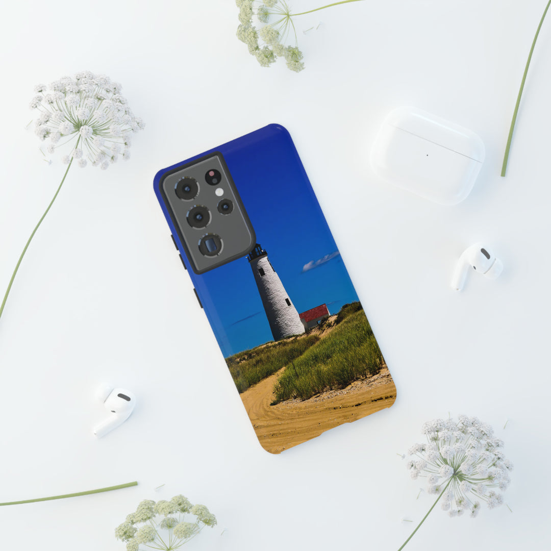 Cute Samsung Phone Case | Aesthetic Samsung Phone Case | Lighthouse Beach | Galaxy S23, S22, S21, S20 | Luxury Double Layer | Cool - Studio40ParkLane