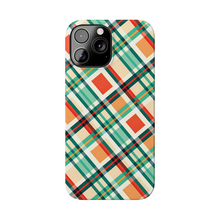 Slim Checkered Plaid Gift for Her Cute Phone Cases for Iphone 16 Pro Max | iPhone 15 Case | iPhone 15 Pro Max Case, Iphone 14, 13, 12, 11, 10, 8, 7 - Studio40ParkLane