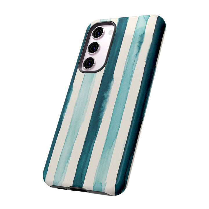 Tough Cute Green Stripes Phone Case, for IPhone 17 Pro Max | Iphone 17 Air, Iphone 16, IPhone 15, 14 13 12, Samsung Galaxy S26, S25, S24, S23