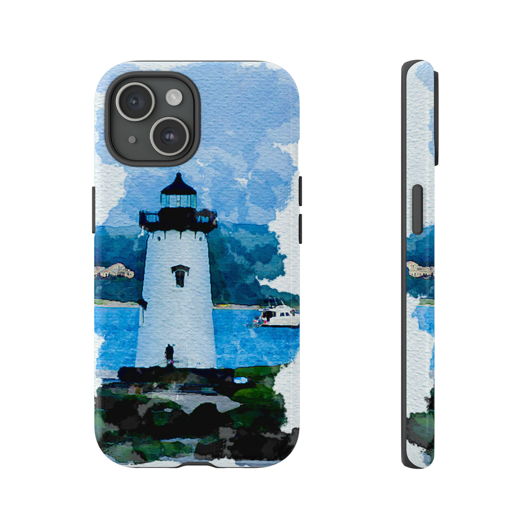 Cool Phone Case | Summer Lighthouse, For iPhone 15 Case | iPhone 15 Pro Case, Iphone 14 Case, Iphone 14 Pro Max Case, Protective Iphone Case - Studio40ParkLane